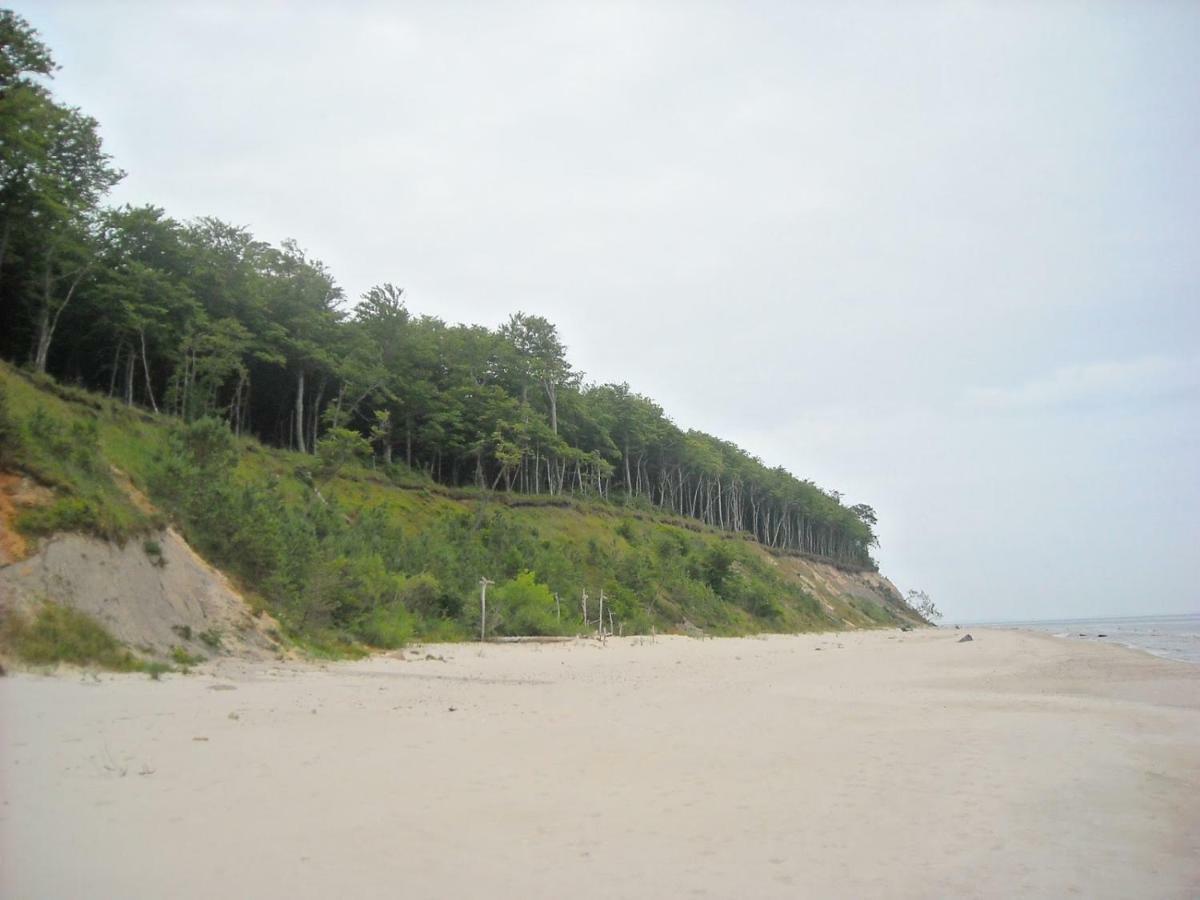 Holiday Home Baltic Z Antresola I Balkonem Przy Plazy Miedzyzdroje Esterno foto